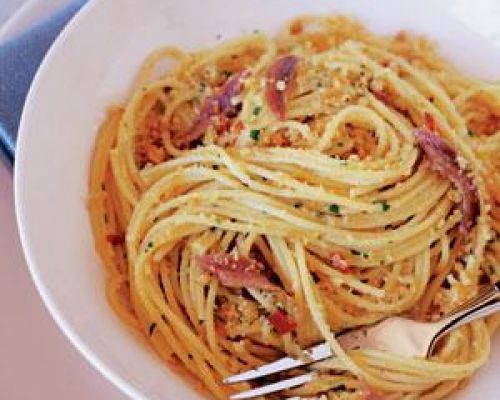 Spaghetti with Breadcrumbs